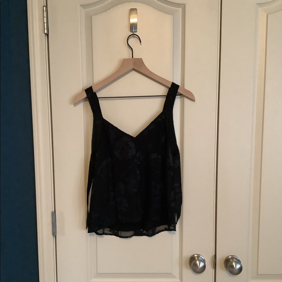 rag & bone Tops - Rag&Bone black Colette Cami